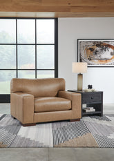 J&M Furniture - Ashley Furniture - Lombardia Oversized Chair - Chair and a Half - 5730223